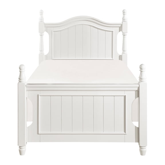 Traditional Wooden Four Poster Twin Bed / A Bedroom Essential