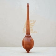 Traditional Wooden Gada Mudgar | Indian Strength Training & Functional Fitness Equipment 4 KG