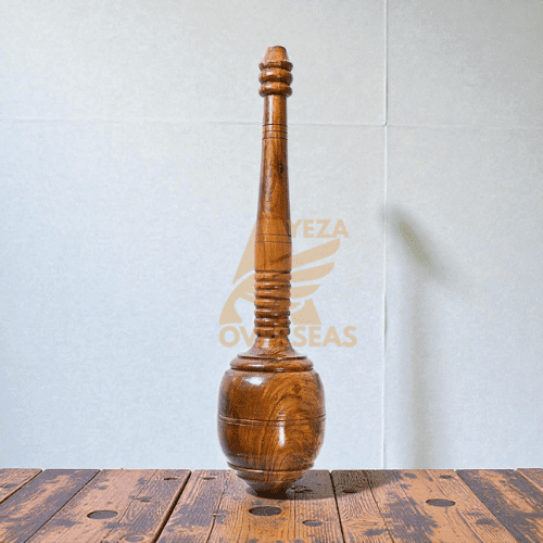 Traditional Wooden Gada Mudgar | Indian Strength Training & Functional Fitness Equipment (8 KG)