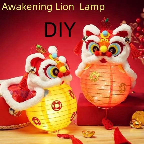 Traditional lion dance handmade DIY material package