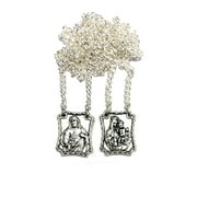 Traditional scapular chain style, Escapulario tradicional estilo cadena