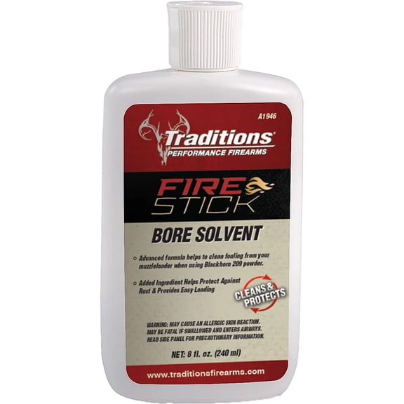 Traditions A1946 Firestick Muzzleloader Cleaning Bore Solvent (8oz)