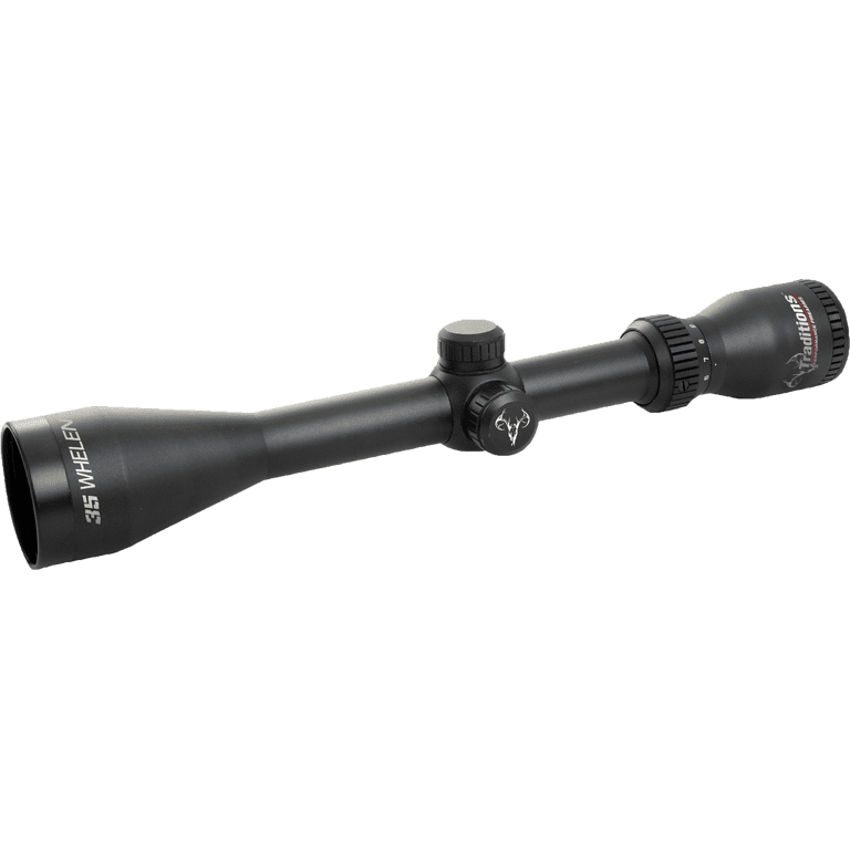 Traditions Scope 3-9x40, Matte, Illuminated Range Finding Reticle