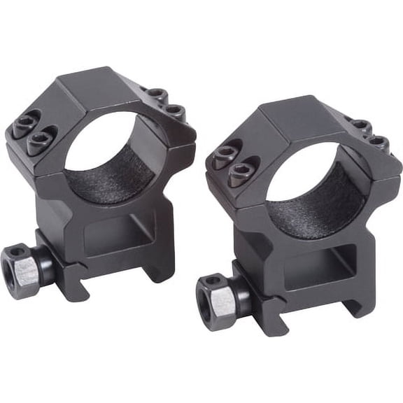 Traditions Scope Rings, Matte Black, Medium, Alum 30mm w/4 screws