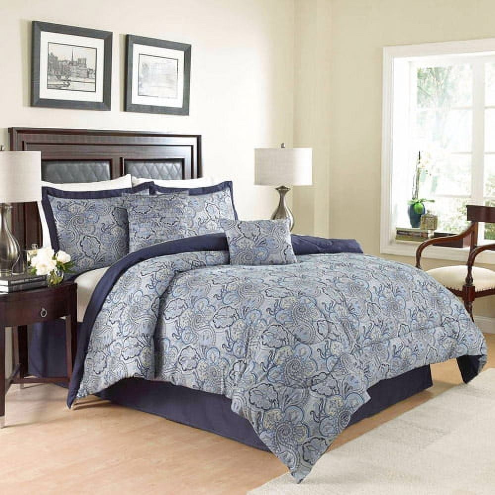 Traditions by Waverly Paddock Shawl 6-Piece Bedding Comforter Set ...