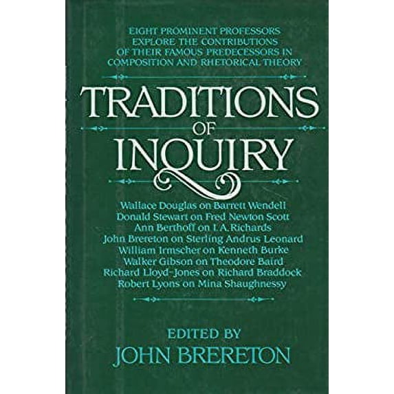 Pre-Owned Traditions of Inquiry 9780195035490