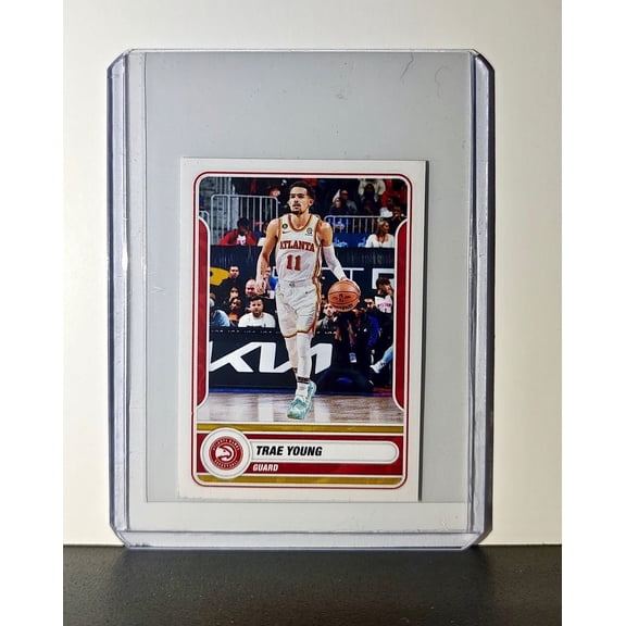 Trae Young 2023-24 Panini NBA #103 Sticker Atlanta Hawks