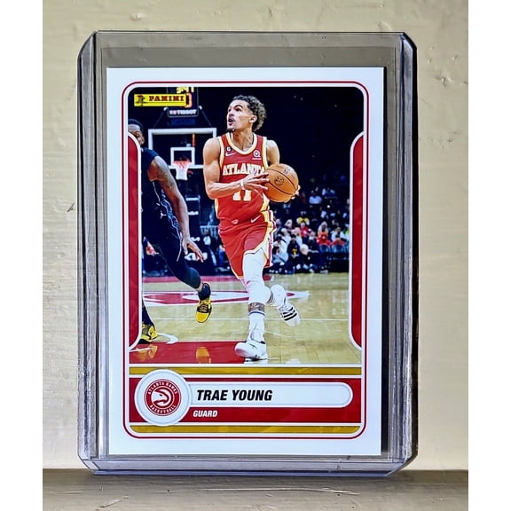 Trae Young 2023-24 Panini NBA Basketball #21 Card Atlanta Hawks