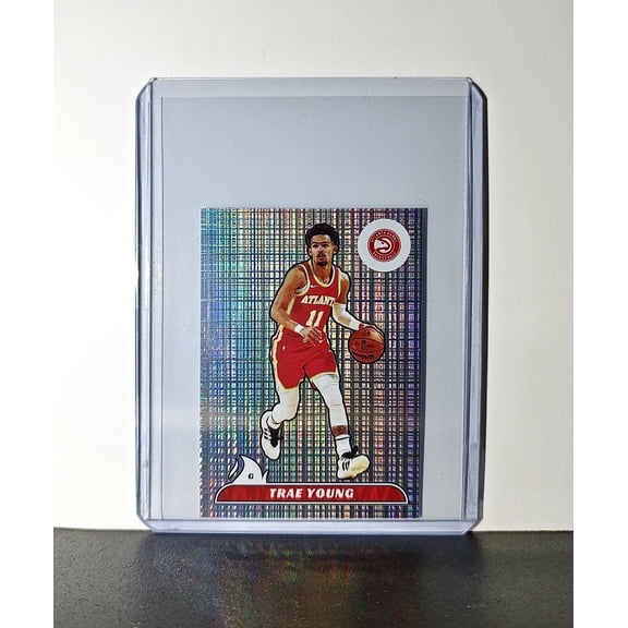 Trae Young 2024-25 Panini NBA #110 Sticker Card Atlanta Hawks