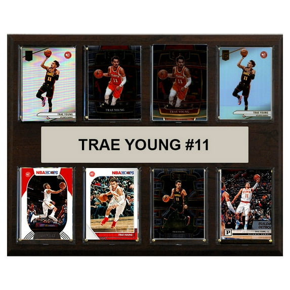 Trae Young Atlanta Hawks 2025 12'' x 15'' Plaque