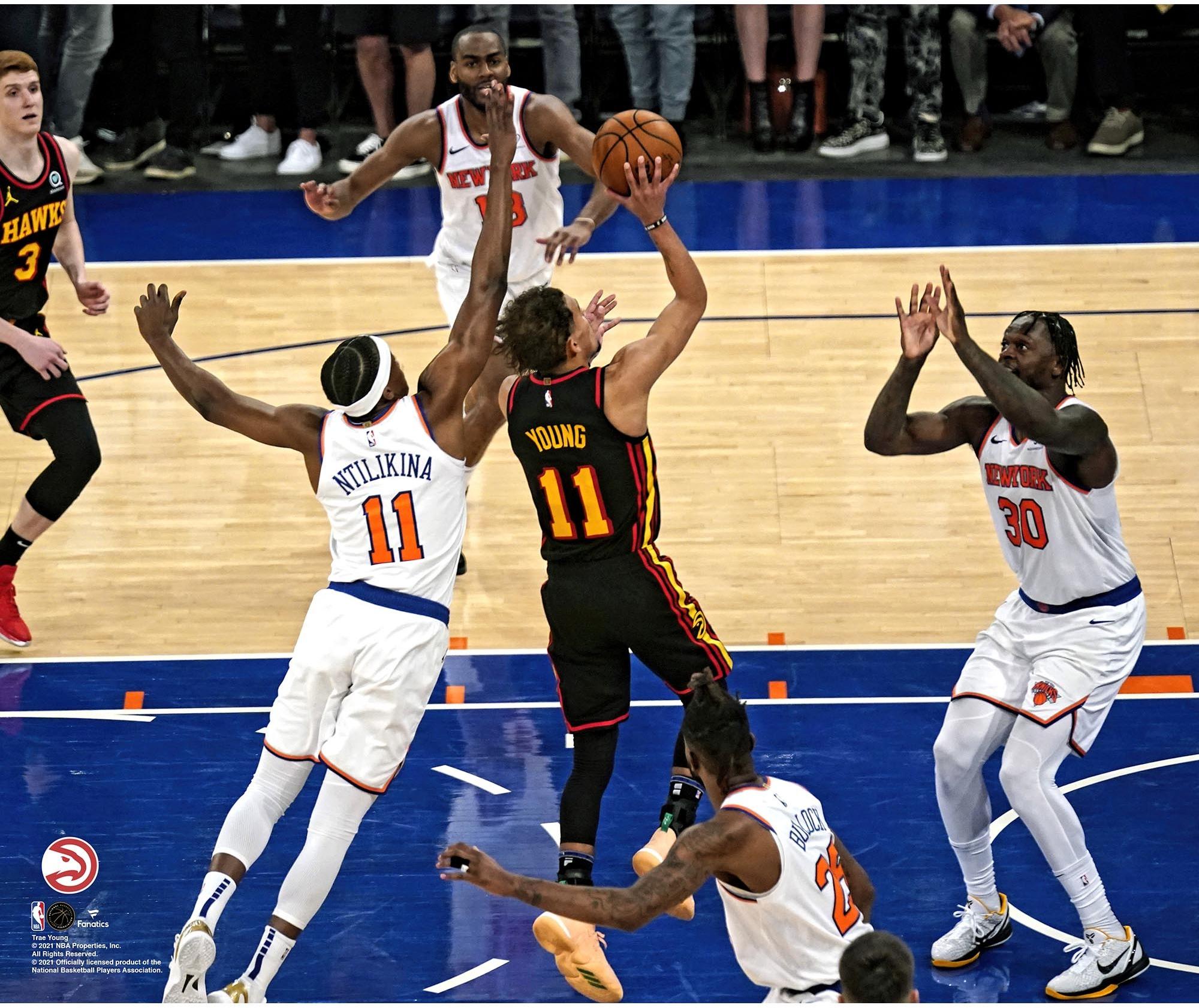 trae young shoes playoffs