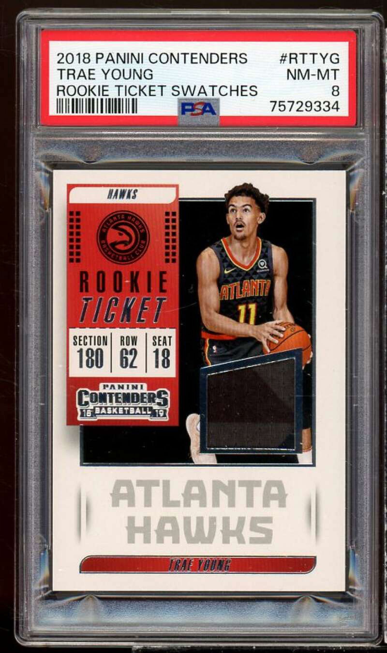 Trae Young Rookie 2018-19 Panini Contenders Rookie Ticket