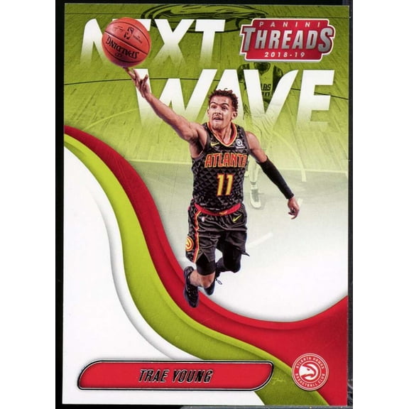 Trae Young Rookie Card 2018-19 Panini Threads Next Wave #2