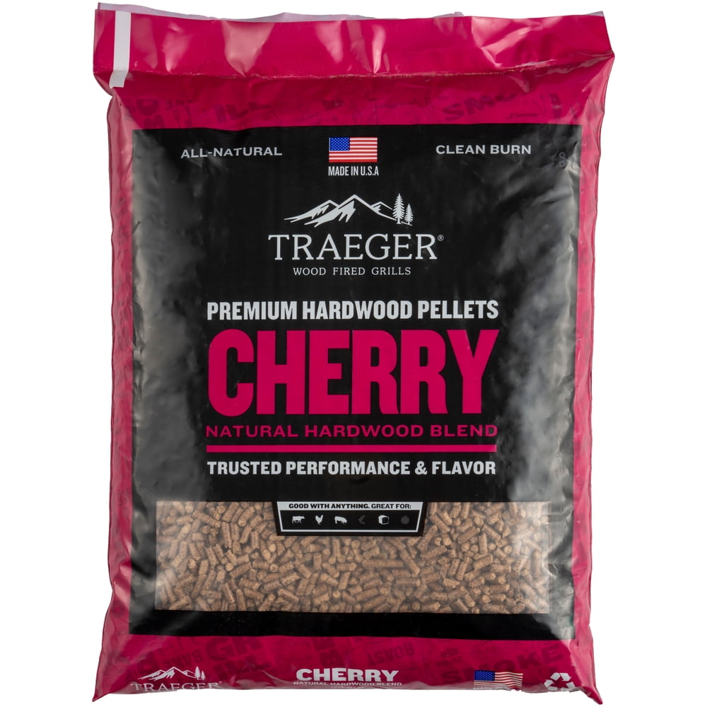 Traeger Cherry BBQ Wood Pellets, 20lbs