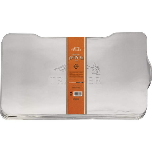 Traeger Grills BAC521 Ironwood 885 Drip Tray Liner Grill Accessory 5-count (Pack of 1)