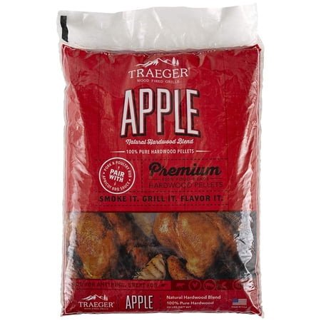Traeger Pellet Grills Traeger Apple Barbecue Pellets - 20 lb — Residential Use, Standard Application