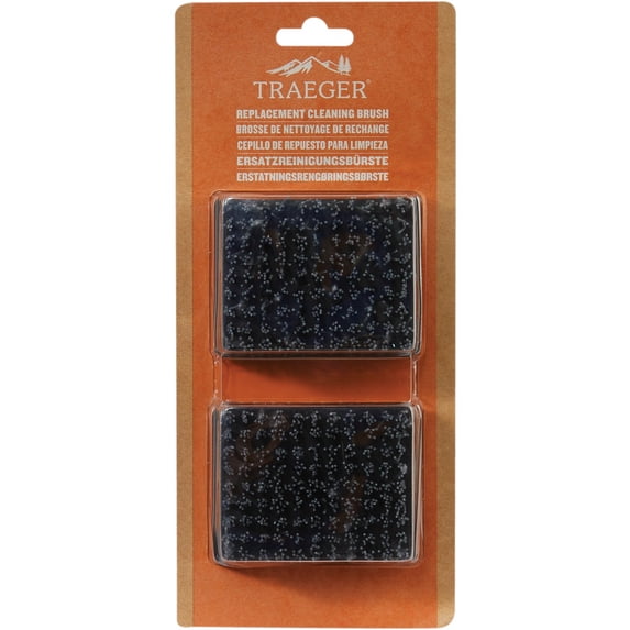 Traeger Pellet Grill Traeger Grill Cleaning Replacement Brush - Pack of 2