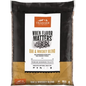 Traeger Pellet Grill Traeger Oak & Whiskey Wood Pellets - Pack of 6