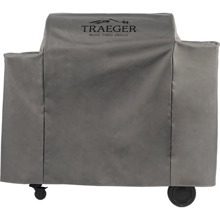 Traeger Pellet Grills BAC513 Ironwood 885 Full Length Grill Cover, Gray — Residential Use, Standard Application
