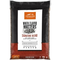 Traeger Pellet Grills Signature Wood Pellets, 20 lbs, Maple, Cherry, Hickory Hardwood Blend