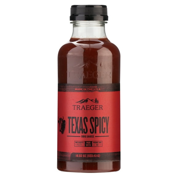 Traeger Pellet Grills Texas Spicy BBQ Sauce - 18.82oz
