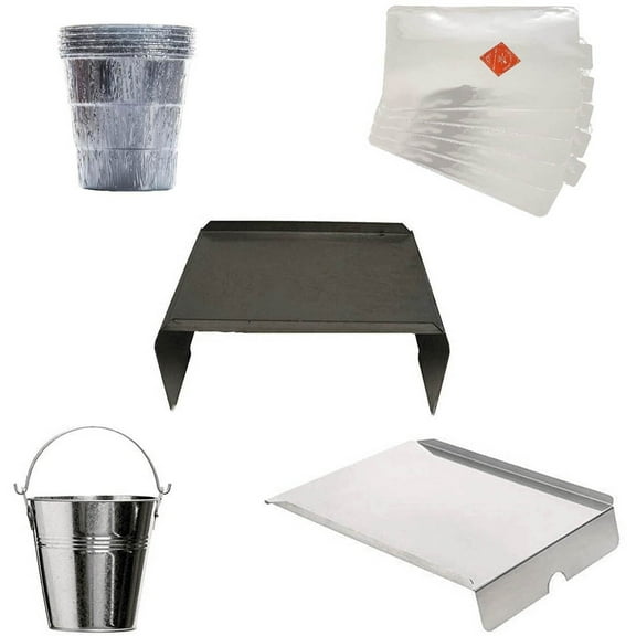 Maintenance Kit Including Drip Trays & Buckets Compatible With Traeger Pro 22 Pellet Grills
