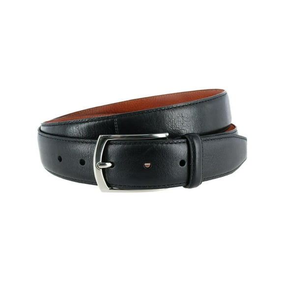 Trafalgar  Antonio 35mm Pebble Leather Belt (Men Big & Tall)