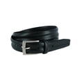 thumbnail image 1 of Trafalgar  Center Heat Crease Leather Belt (Men), 1 of 3