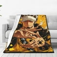 thumbnail image 1 of Trafalgar Law Anime Blanket Seaman Outdoor Beach Straw Hat Blanket Thief Dormitory Air Conditioning Blanket, 1 of 8