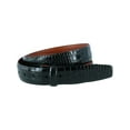 thumbnail image 1 of Trafalgar Leather Mock Crocodile Print No Buckle Harness Belt Strap, 1 of 4