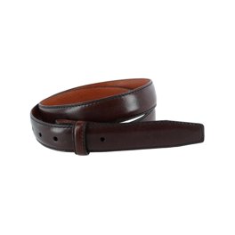小物 MCM Mens Claus Cognac Leather Belt Cut to Size Claus M Reversible Belt 1.75” in Visetos Black