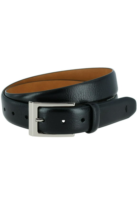 Pebble Grain Leather Belt (Men)