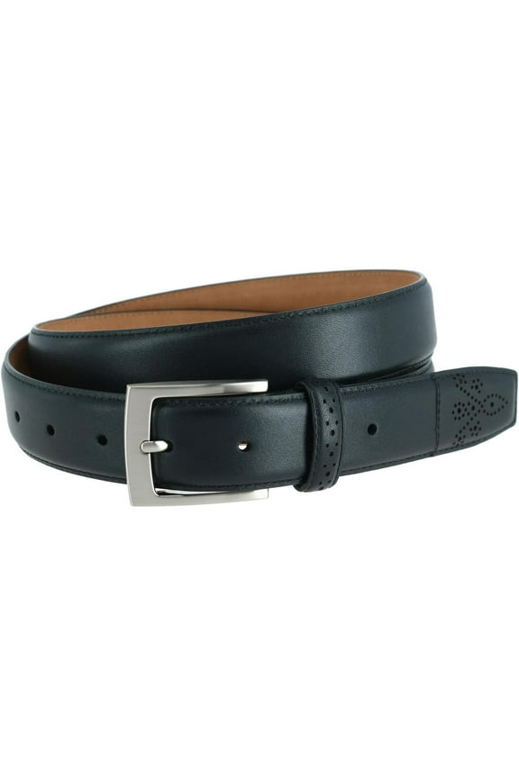 Perforated Touch Leather Belt (Men)