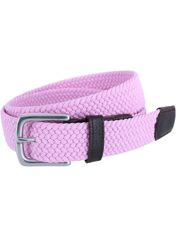 Riverside Solid Stretch Weave Belt (Men Big & Tall)