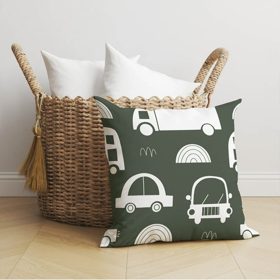 Traffic Chimi Throw Pillow