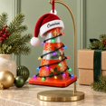 Tree Intital Traffic Cone Acrylic Ornament Christmas Tree Theme Personalized Holiday ...