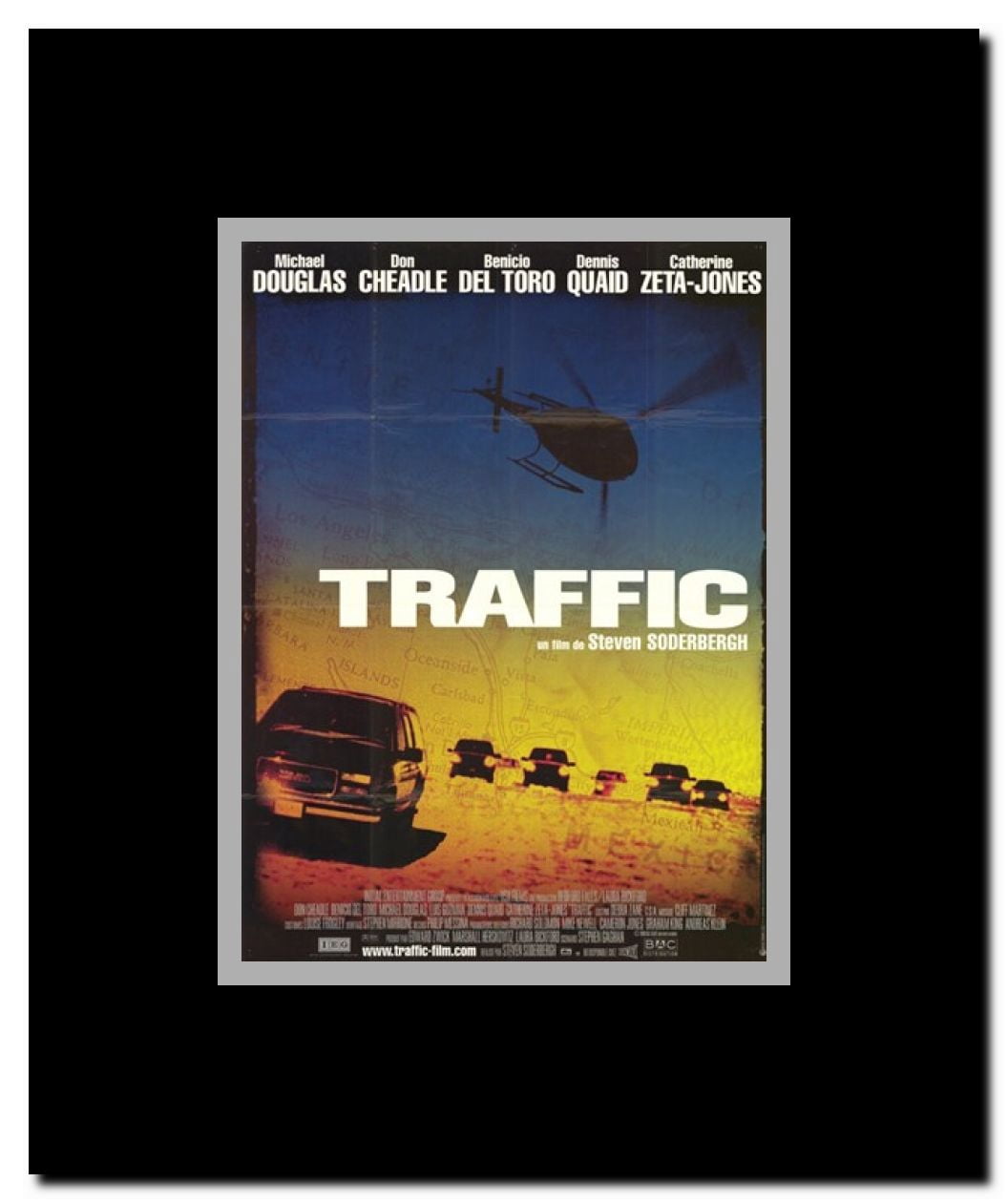 Traffic Framed Movie Poster