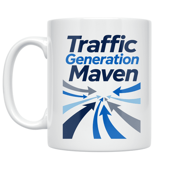 Traffic Generation Maven Design - Tech Enthusiast - 11 oz Ceramic Coffee Mug