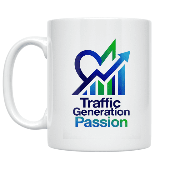 Traffic Generation Passion Design - Marketing Enthusiast - 11 oz Ceramic Coffee Mug
