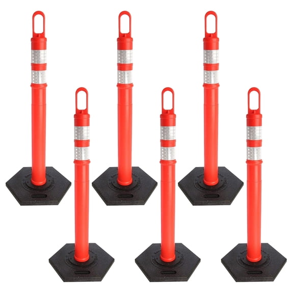 Traffic Orange Delineators (6 Pk)