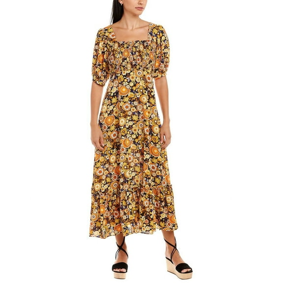 Traffic People womens  Talamanca Maxi Dress, s, Black