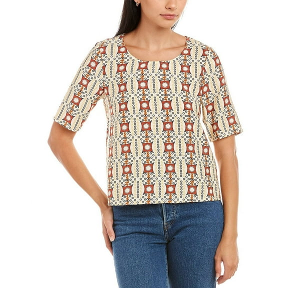 Traffic People womens  Whisper Top, s, Beige