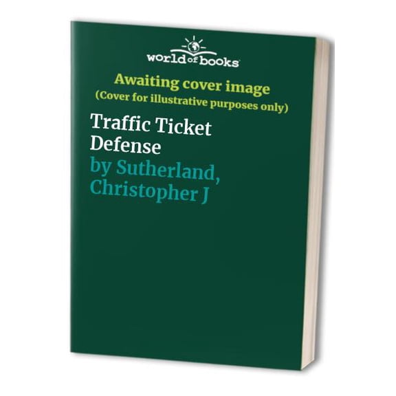 Pre-Owned Traffic Ticket Defense Paperback