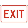 thumbnail image 1 of Traffic & Warehouse Signs - Exit Sign - Weather Approved Aluminum Street Sign, 0.04 Thickness - 24" X 36", 1 of 5