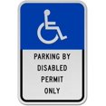 thumbnail image 1 of Traffic & Warehouse Signs - Florida Accessible Parking Sign - Weather Approved Aluminum Street Sign, 0.04 Thickness - 18" X 24", 1 of 5