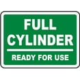 thumbnail image 1 of Traffic & Warehouse Signs - Full Cylinder Ready For Use Sign - Weather Approved Aluminum Street Sign, 0.04 Thickness - 12" X 8", 1 of 5