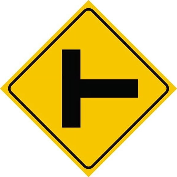 Traffic & Warehouse Signs - Intersection Or - Weather Approved Aluminum Street Sign, 0.04 Thickness - 18" X 24"