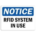 thumbnail image 1 of Traffic & Warehouse Signs - Notice - Rig-Up Crew Sign - Weather Approved Aluminum Street Sign, 0.04 Thickness - 10" X 7", 1 of 5
