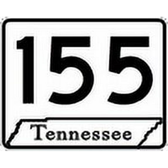 Traffic & Warehouse Signs - Primary route sign, Tennessee - Weather Approved Aluminum Street Sign, 0.04 Thickness - 18" X 24"