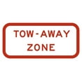 thumbnail image 1 of Traffic & Warehouse Signs - R7-201aP-Tow Away Zone Sign (plaque) - Weather Approved Aluminum Street Sign, 0.04 Thickness - 10" X 7", 1 of 5